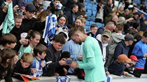 Images Dated 11th April 2023: Open Training Session at American Express Community Stadium: Brighton & Hove Albion FC in Action