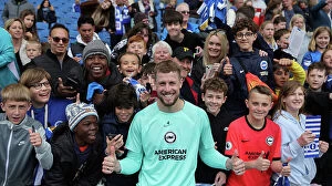 Images Dated 11th April 2023: Open Training Session at American Express Community Stadium: Brighton & Hove Albion FC in Action