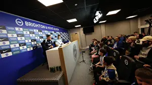 Football Ground Prints: Open training session American Express Stadium 15APR25