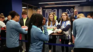 Football Ground Prints: Open training session American Express Stadium 15APR25