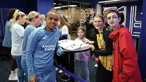 Football Ground Prints: Open training session American Express Stadium 15APR25