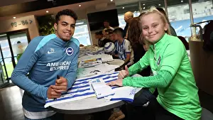 Football Ground Prints: Open training session American Express Stadium 15APR25