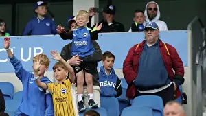 Football Ground Prints: Open training session American Express Stadium 15APR25