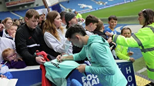Images Dated 11th April 2023: Open Training Session: Brighton & Hove Albion FC at American Express Community Stadium (April 11)