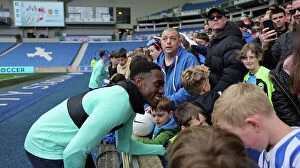 Open Training Session 11APR23 Collection: Open Training Session: Brighton & Hove Albion FC at American Express Community Stadium (April 11)