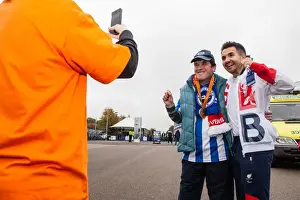 Paralympian Will Bayley Attends Brighton and Hove Albion vs. Norwich City Championship Match, October 2016