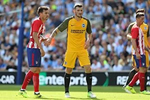 Images Dated 6th August 2017: Pascal Gross in Action: Brighton & Hove Albion vs Atletico de Madrid (06AUG17)