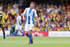 Pascal Gross in Action: Brighton and Hove Albion vs. Watford, Premier League (August 11, 2018)
