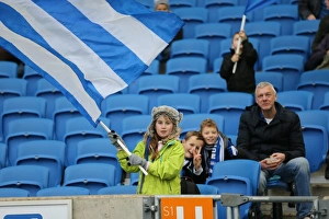 Reading 26DEC14 Prints: Passionate Albion Fan Moment: Brighton & Hove vs