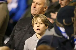 Fulham 29DEC14 Prints: Passionate Clash: Fulham vs. Brighton and Hove Albion Fans at Craven Cottage (29DEC14)