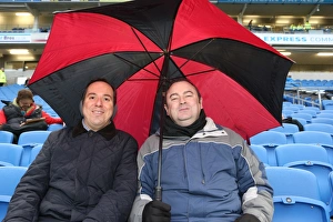 Reading 26DEC14 Prints: Passionate Fan Moment: Brighton and Hove Albion vs