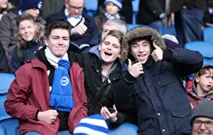 Brentford 17JAN15 Prints: Passionate Fan Showdown: Brighton & Hove Albion vs. Brentford (17 January 2015)