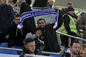 Ipswich Town 14FEB17 Prints: Passionate Football Rivalry: Brighton & Hove Albion vs Ipswich Town in EFL Sky Bet Championship (14 February 2017)