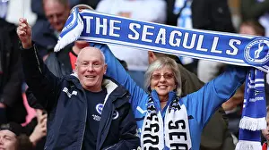 Passionate Moments at Wembley: Brighton and Hove Albion vs Manchester United in the FA Cup Semi-Final (23APR23)