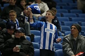 Images Dated 3rd March 2015: Passionate Showdown: Brighton and Hove Albion vs Derby County at American Express Community