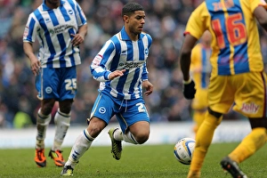Crystal Palace -17-03-2013 Prints: A Past Season's Rivalry: Brighton & Hove Albion vs