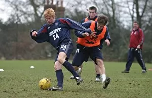 Images Dated 16th November 2006: Paul McShane & Dean Hammond in training game at Falmer