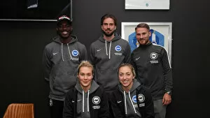 Player Signing Session 18FEB20 Collection: Player Signing Session at American Express Community Stadium: Brighton & Hove Albion FC