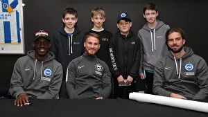 Player Signing Session 18FEB20 Collection: Player Signing Session at American Express Community Stadium: Brighton & Hove Albion FC