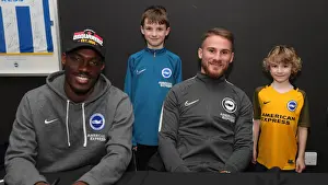 Player Signing Session at American Express Community Stadium, Brighton & Hove Albion FC (18FEB20)