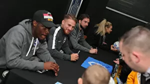 Images Dated 18th February 2020: Player Signing Session at Brighton & Hove Albion FC's Dicks Bar