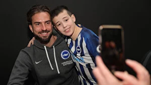Images Dated 18th February 2020: Player Signing Session: Brighton & Hove Albion FC at American Express Community Stadium