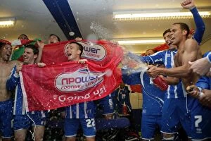 Celebration Gallery: The players celebrate promotion to The Championship in 2011