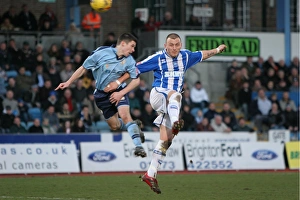 Gary Hart Collection: Port Vale Match Action at The Withdean
