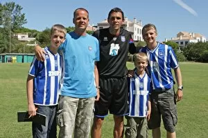 Images Dated 21st July 2010: Poyet Fans Portugal 21JUL10 8771
