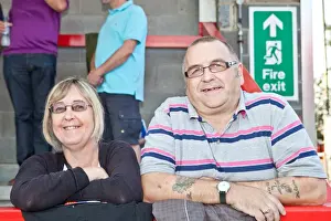 Crawley Town Prints: Pre-season Away Days 2012-13: Brighton & Hove Albion Fans in Action
