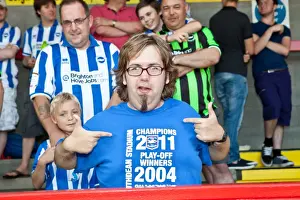 Crawley Town Prints: Pre-season Away Days 2012-13: A Gallery of Brighton & Hove Albion Fans in Action
