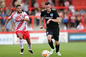 Pre-Season Championship Clash: Brighton and Hove Albion vs. Stevenage at The Lamex Stadium (23JUL16)