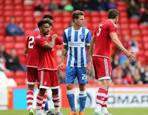 Aberdeen Prints: Pre-Season Clash: Aberdeen vs. Brighton & Hove Albion at Pittodrie, July 2015