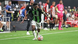 Images Dated 27th July 2023: Pre-Season Clash: Brentford vs. Brighton and Hove Albion at Mercedes-Benz Stadium (26JUL23)