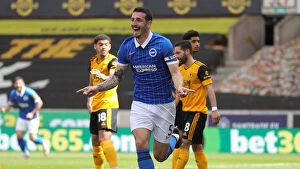 Images Dated 9th May 2021: Premier League Battle: Wolverhampton Wanderers vs. Brighton and Hove Albion at Molineux Stadium