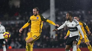 Images Dated 29th January 2019: Premier League Clash: Fulham vs. Brighton and Hove Albion at Craven Cottage (29 JAN 19)