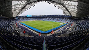 Images Dated 23rd January 2022: Premier League Clash: Leicester City vs. Brighton & Hove Albion at King Power Stadium (23Jan22)