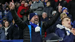 Images Dated 23rd January 2022: Premier League Clash: Leicester City vs. Brighton & Hove Albion at King Power Stadium (23Jan22)