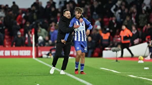 Images Dated 25th November 2023: Premier League Clash: Nottingham Forest vs. Brighton and Hove Albion (25NOV23)