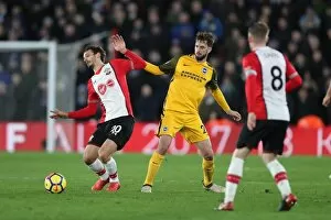 Images Dated 31st January 2018: Premier League Clash: Southampton vs. Brighton and Hove Albion at St. Mary's Stadium (31Jan18)