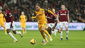 Images Dated 2nd January 2019: Premier League Clash: West Ham United vs. Brighton and Hove Albion at The London Stadium