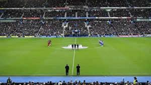 Poppy Prints: Premier League Showdown: Brighton vs Sheffield United (12NOV23) - Intense Action at American Express Stadium