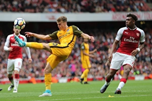 Premier League Showdown: Arsenal vs. Brighton and Hove Albion at Emirates Stadium (1st October 2017)