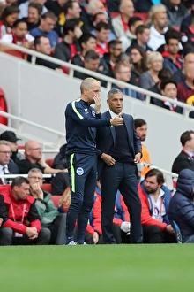 Premier League Showdown: Arsenal vs. Brighton and Hove Albion at Emirates Stadium (1st October 2017)