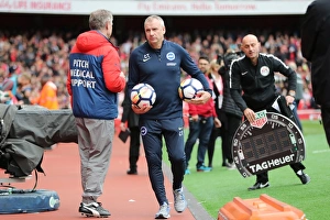 Premier League Showdown: Arsenal vs. Brighton and Hove Albion at Emirates Stadium (1st October 2017)