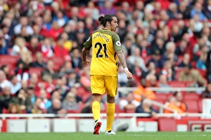 Premier League Showdown: Arsenal vs. Brighton and Hove Albion at Emirates Stadium (1st October 2017)