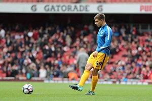 Premier League Showdown: Arsenal vs. Brighton and Hove Albion at Emirates Stadium (1st October 2017)