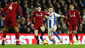 Images Dated 12th January 2019: Premier League Showdown: Brighton & Hove Albion vs. Liverpool (January 9, 2019)
