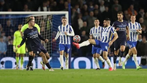 Images Dated 23rd October 2021: Premier League Showdown: Brighton & Hove Albion vs Manchester City (23OCT21)