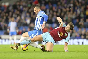 Burnley 16DEC17 Prints: Premier League Showdown: Brighton & Hove Albion vs